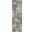 Calvin Klein Rush 2'3" x 7'3" Modern Indoor Rug In Grey and Beige