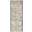Calvin Klein Rush 2'3" x 7'3" Modern Indoor Rug In Ivory Grey