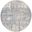 Calvin Klein Rush 4' x 4' Round Indoor Rug In Ivory Blue