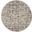 Calvin Klein Rush 4' x 4' Round Indoor Rug In Ivory Grey