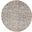 Calvin Klein Rush 8' x 8' Round Indoor Rug In Ivory and Grey