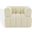 Calyna Boucle Accent Chair In Creme