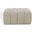Calyna Boucle Ottoman In Light Grey
