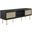 Cambria Black 60 Inch TV Stand