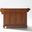 Cambridge Stone Top Full Size Kitchen Island/Cart In Cherry and White