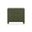 Camden 3-Drawer Side Table In Deep Olive