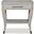Camden Benjamin Side Table In Rustic White