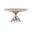 Camden Collin 64 Inch Round Dining Table In Rustic White