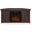Camden Corner Fireplace TV Stand For 50+ Inch TVs In Dark Walnut