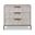 Camden Elliott 3 Drawer Chest In Rustic White