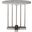 Camden Jacob Side Table In Rustic White