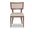 Camden Liam Side Chair In Rustic Brown