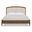 Camden Nichole King Bed In Rustic Brown