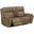 Camden Loveseat with Console P3 and ZW In Aline Toast