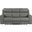 Camden Sofa P3 and ZW In Aline Light Gray