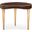 Camellia Field End Table In Warm Pecan