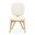 Camellia Field Vanity Chair In Linen and Antique Gold