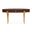 Camellia Field Vanity Desk In Warm Pecan