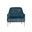 Cameron Lounge Chair In Nono Petrol