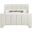 Camila Chenille Fabric Full Bed In Cream Chenille