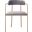 Camille Side Chair Set of 2 in Dark Grey