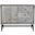 Camilo 3 Drawer Wood Accent Cabinet In Grey