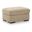 Camparia Ottoman In Almond