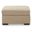 Camparia Oversized Accent Ottoman In Almond