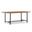 Campbell Dining Table In Burnt Wax