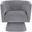 Candace Swivel Chair In Gray