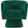 Candace Swivel Chair In Green