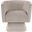Candace Swivel Chair In Taupe
