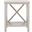 Candence Quartz Gray End Table
