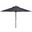 Cannes Grey 9 Wooden Outdoor Umbrella