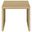 Canoga Engineered Wood Accent Side End Table In Light Oak