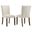 Cantley Upholstered Dining Side Chair Set of 2 In Beige