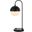 Cappi 20.5 Inch Black Iron Table Lamp with Usb Port
