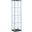 Bellatrix Rectangular 4-shelf Curio Cabinet Cappuccino and Clear