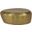 Capsule Aluminum Coffee Table In Gold
