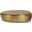 Capsule Aluminum Coffee Table In Gold