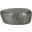 Capsule Aluminum Coffee Table In Silver
