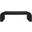 Caralynn Linen Upholstered Bench In Black