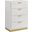 Caraway 4-drawer Bedroom Chest White