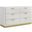 Caraway 6-drawer Bedroom Dresser White