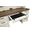 Caraway Credenza Desk In Aged Ivory