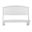 Cardiff Full/Queen Headboard In White