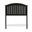 Cardiff Twin Headboard In Black
