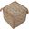 Circe Pouf In Brown