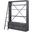 Cargo Youth Bookshelf w/ Ladder (Gunmetal)