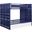 Cargo Youth Full over Full Bunk Bed (Blue)